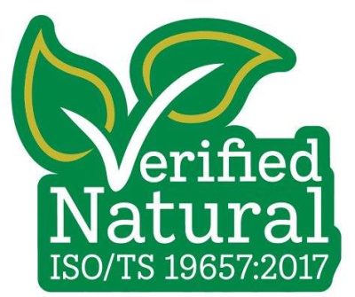 Naturel vérifié ISO TS 19657:2017